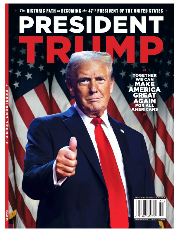 President Trump 47th President Commemorative Magazine