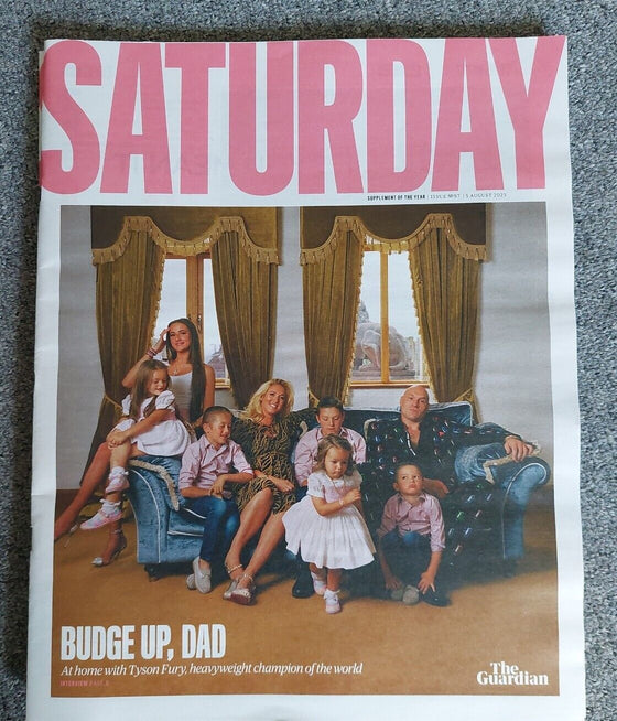 Saturday The Guardian Magazine 5th Aug 2023 At home with Tyson Fury