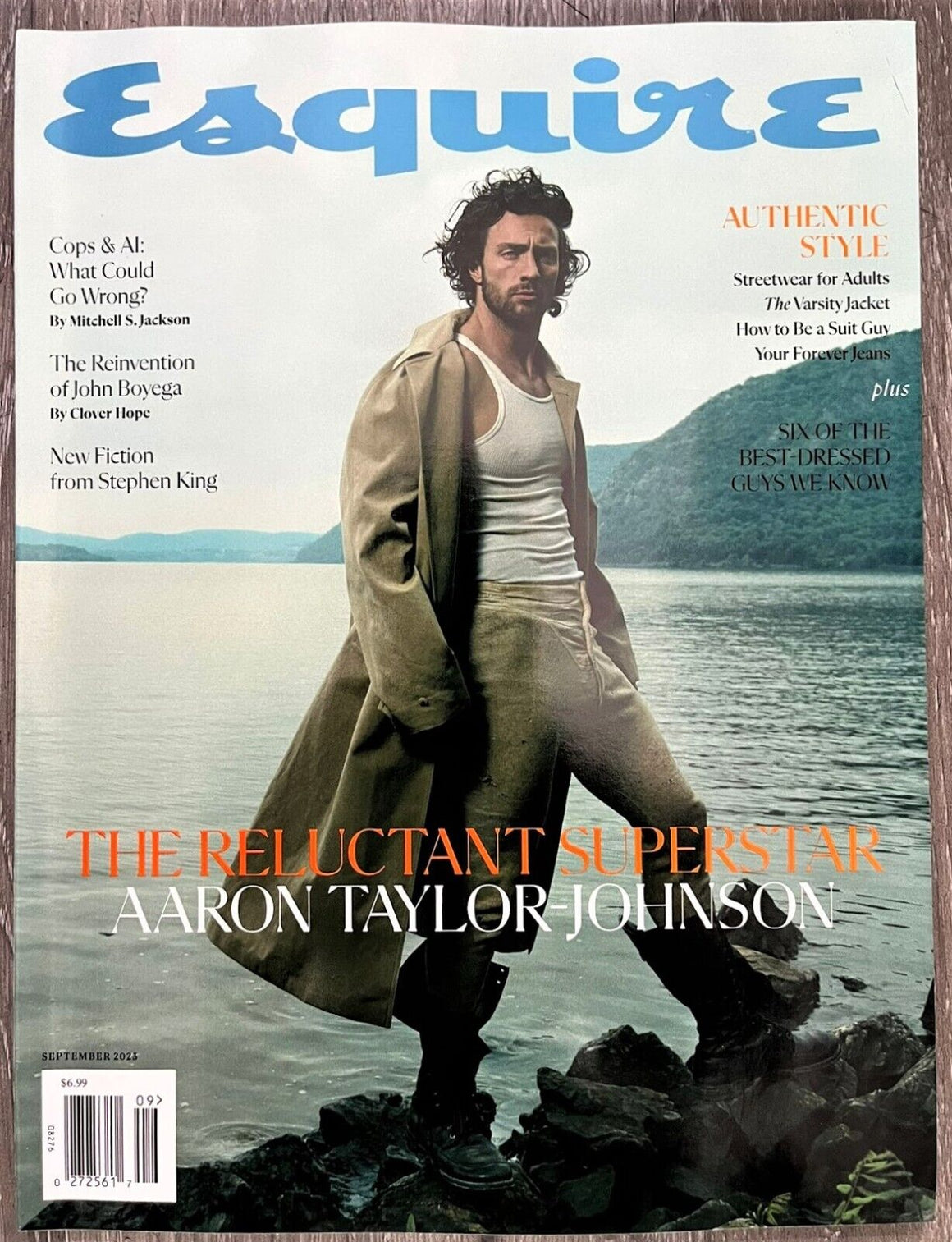 US Esquire Magazine September 2023 Aaron Taylor-Johnson