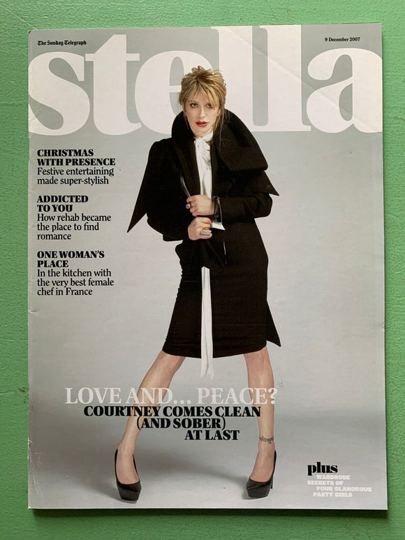 STELLA mag 9-Dec-2007 COURTNEY LOVE