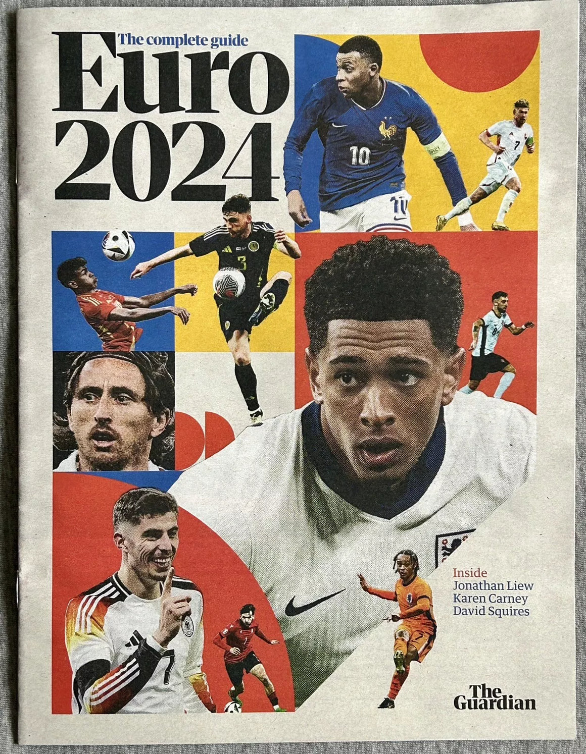 The Guardian Euro 2024 The Complete Guide Magazine 40 Pages Fixtures Football