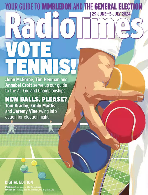 Radio Times magazine 29 June-5 July 2024 Wimbledon Tennis Guide