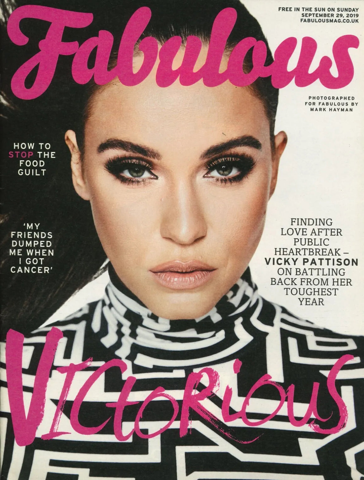 Fabulous Magazine: Vicky Pattison  Kristina Rihanoff Ashley Roberts, 29.9.19