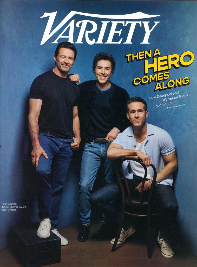 HUGH JACKMAN - DEADPOOL - VARIETY MAG - JULY 10, 2024 - NEW