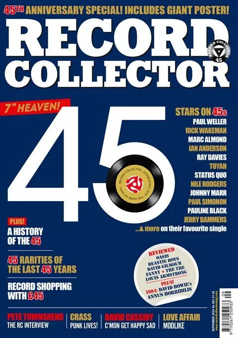 Record Collector Magazine September 2024 Paul Weller Pete Townshend Status Quo The Who