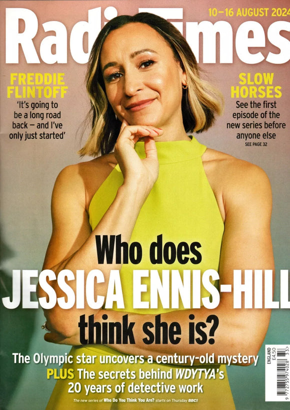 Radio Times Magazine - 10-16 August 2024 - Jessica Ennis-Hill Taylor Swift