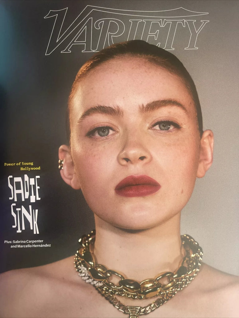 VARIETY MAGAZINE AUGUST 2024 Sadie Sink Stanger Things