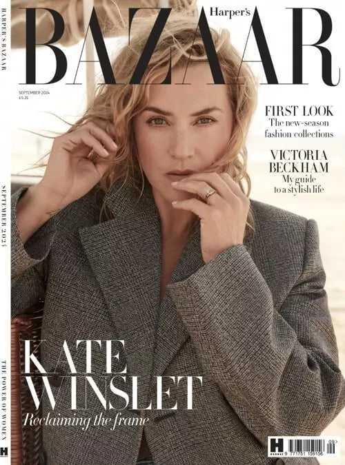 Harper's Bazaar Magazine UK September 2024 - Kate Winslet