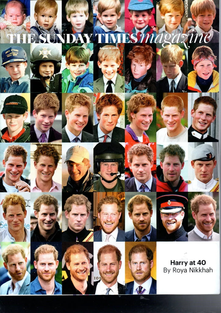 SUNDAY TIMES Magazine 18-08-2024 PRINCE HARRY AT 40