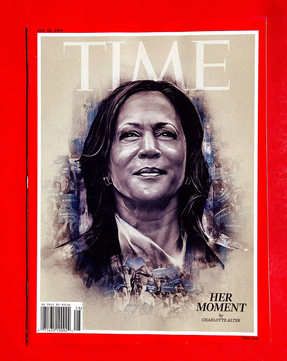 KAMALA HARRIS HER MOMENT - Time Magazine - August 2024