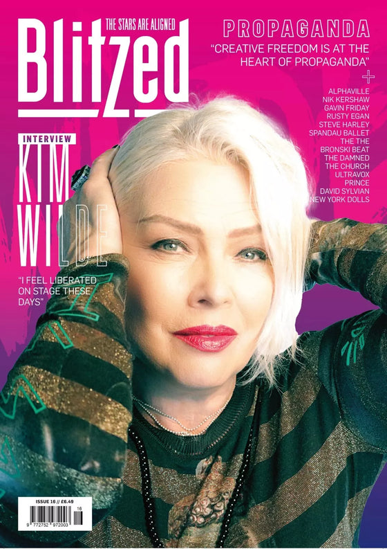 BLITZED MAGAZINE issue 16 KIM WILDE