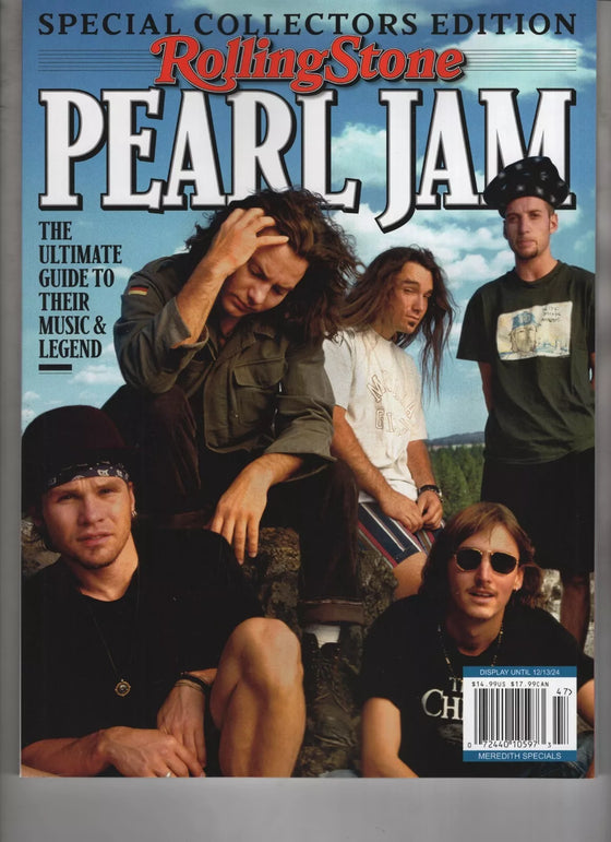 PEARL JAM ROLLING STONE ULTIMATE GUIDE COLLECTORS EDITION 2024 MAGAZINE