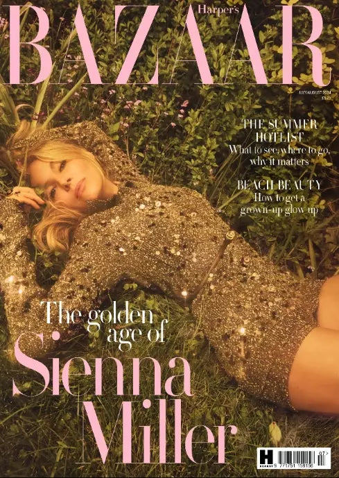 British Harper's Bazaar (UK) Magazine - July/August 2024 - Sienna Miller