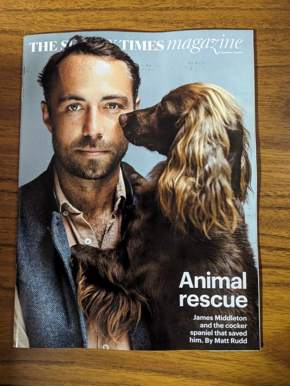 Sunday Times Magazine September 22 2024 James Middleton Kate Middleton