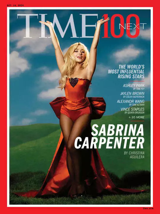 TIME Magazine 100 NEXT Sabrina Carpenter Espresso Please October 2024