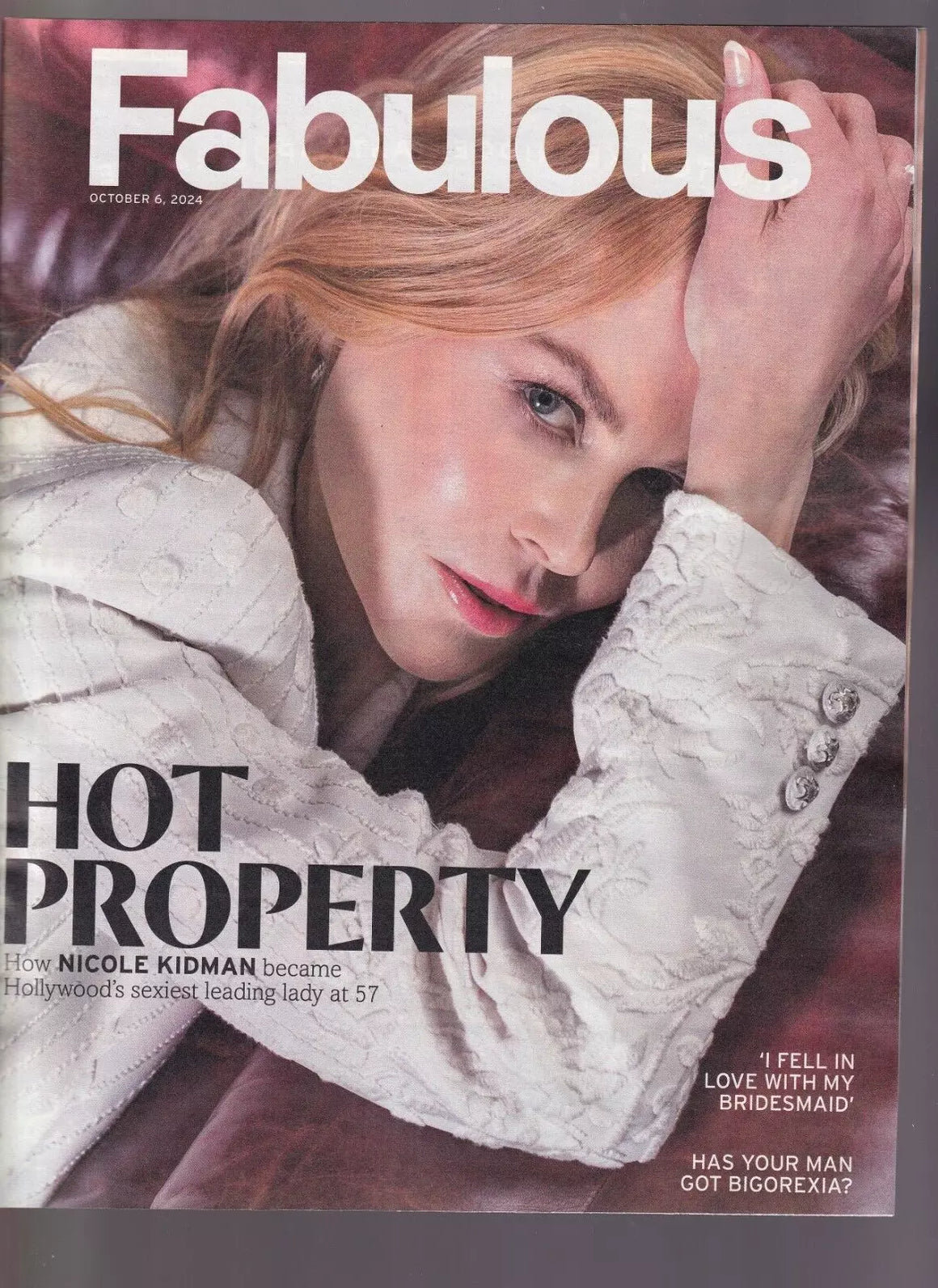 Fabulous Magazine October 6 2024 Nicole Kidman