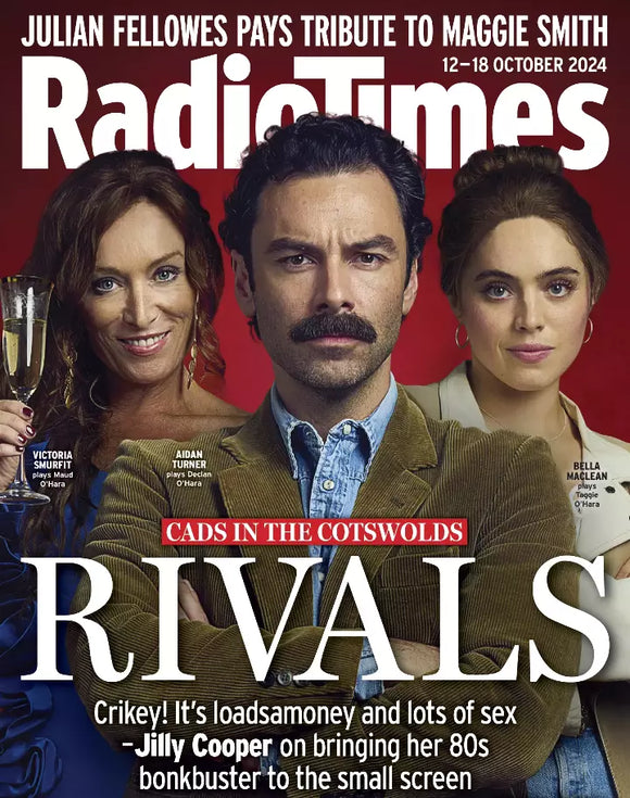 RADIO TIMES Mag 12-October 2024 Aidan Turner Rivals