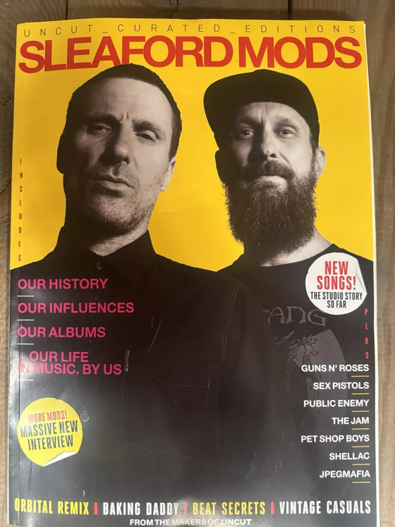 Uncut magazine Ultimate Music Guide Curated Editions. Sleaford Mods + Sex Pistols