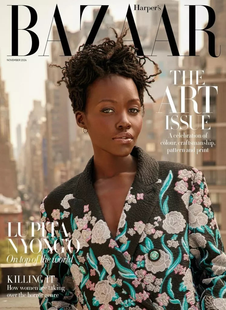 Lupita Nyong’o on the November 2024 Cover of British Harper’s Bazaar