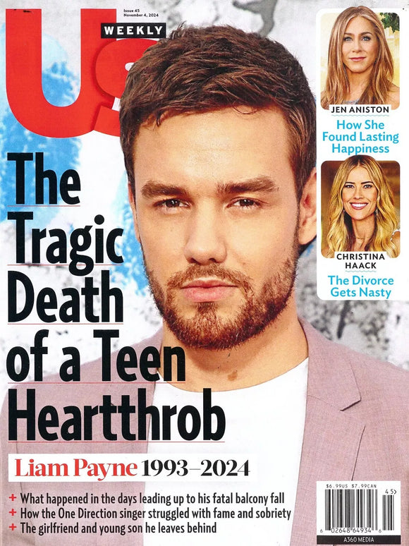 US WEEKLY MAGAZINE - LIAM PAYNE (1993-2024) - NOVEMBER 4, 2024