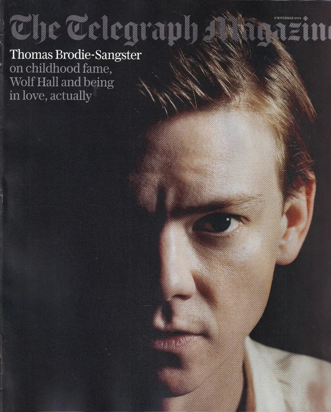 Telegraph Magazine November 9 2024 Thomas Brodie-Sangster Michael Ball