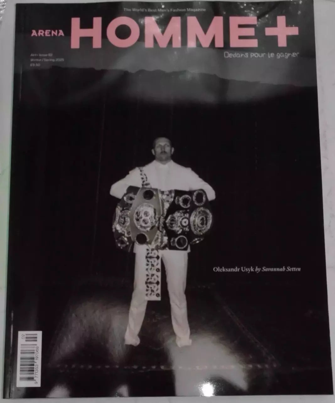 Arena Homme + magazine #62 Winter/Spring 2025 Oleksandr Usyk by Savannah Setten