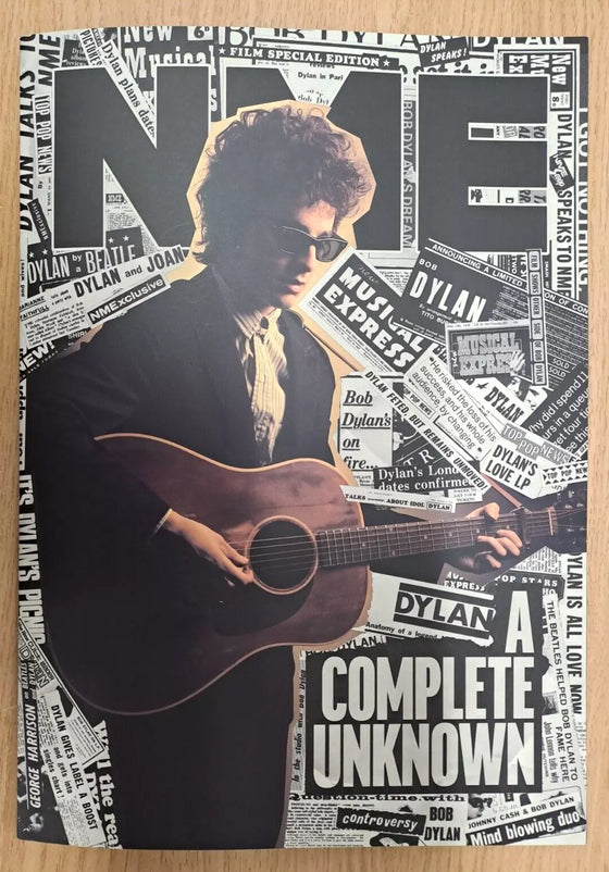 NME Mag Jan 2025: TIMOTHEE CHALAMET Bob Dylan A Complete Unknown Special Edition