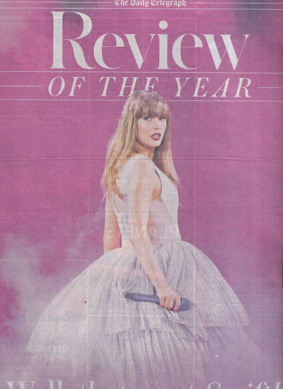 TELEGRAPH REVIEW 14-December 2024 Taylor Swift Cover