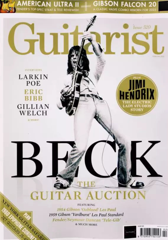 Guitarist Magazine (UK) - February 2025 - Jeff Beck