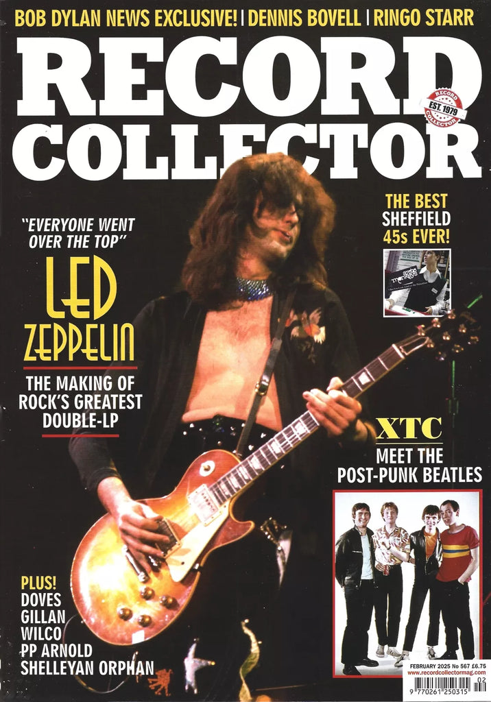 Record Collector magazine FEB 2025 #367 LED ZEPPELIN Jimmy Page Bob Dylan Ringo Starr