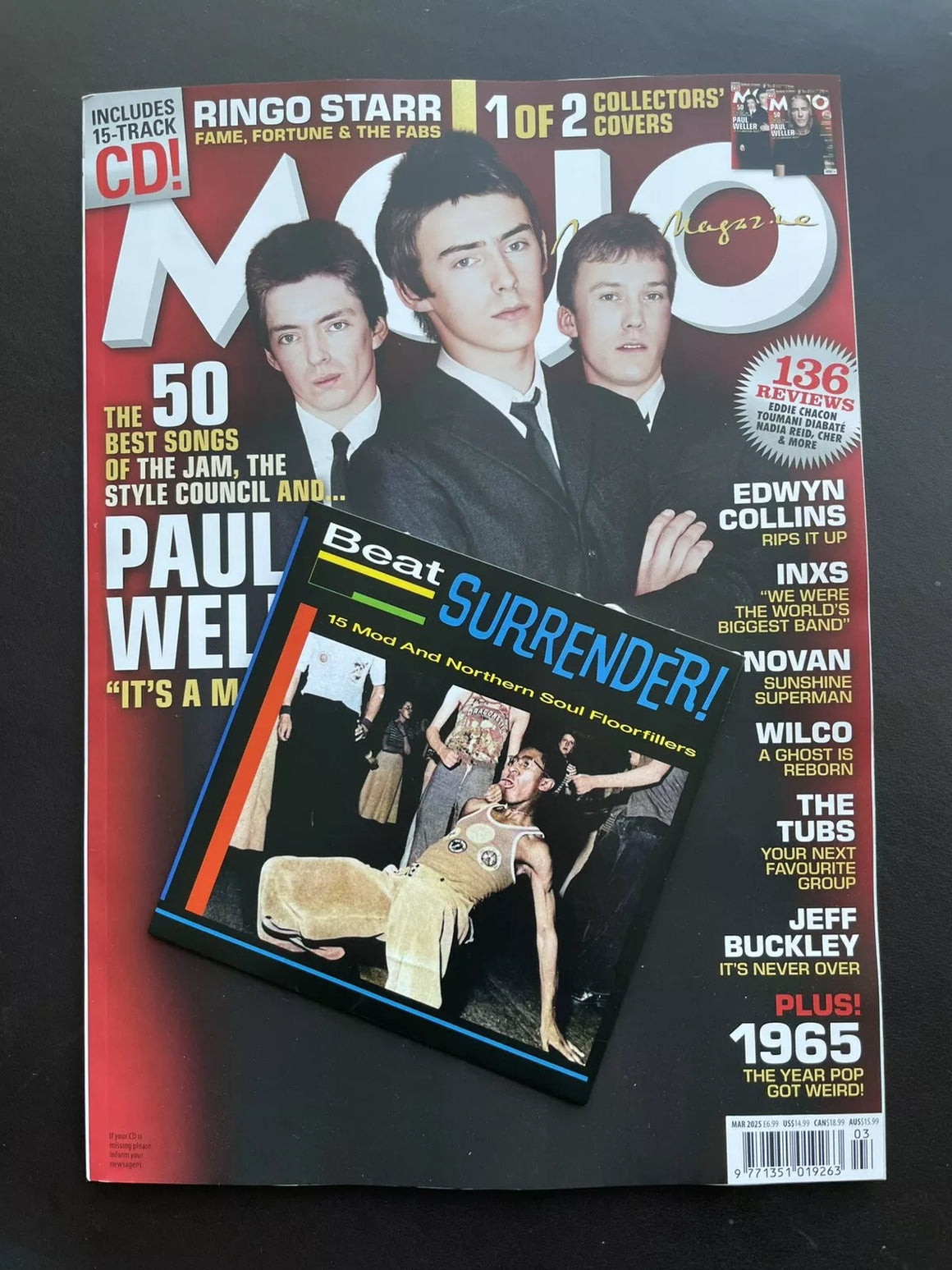 MOJO Magazine 376 – March 2025: Paul Weller & Free CD  - Cover #2