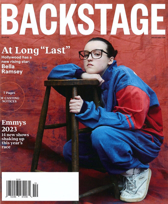 BACKSTAGE MAGAZINE. - JUNE 01, 2023 - BELLA RAMSEY THE LAST OF US (COVER)