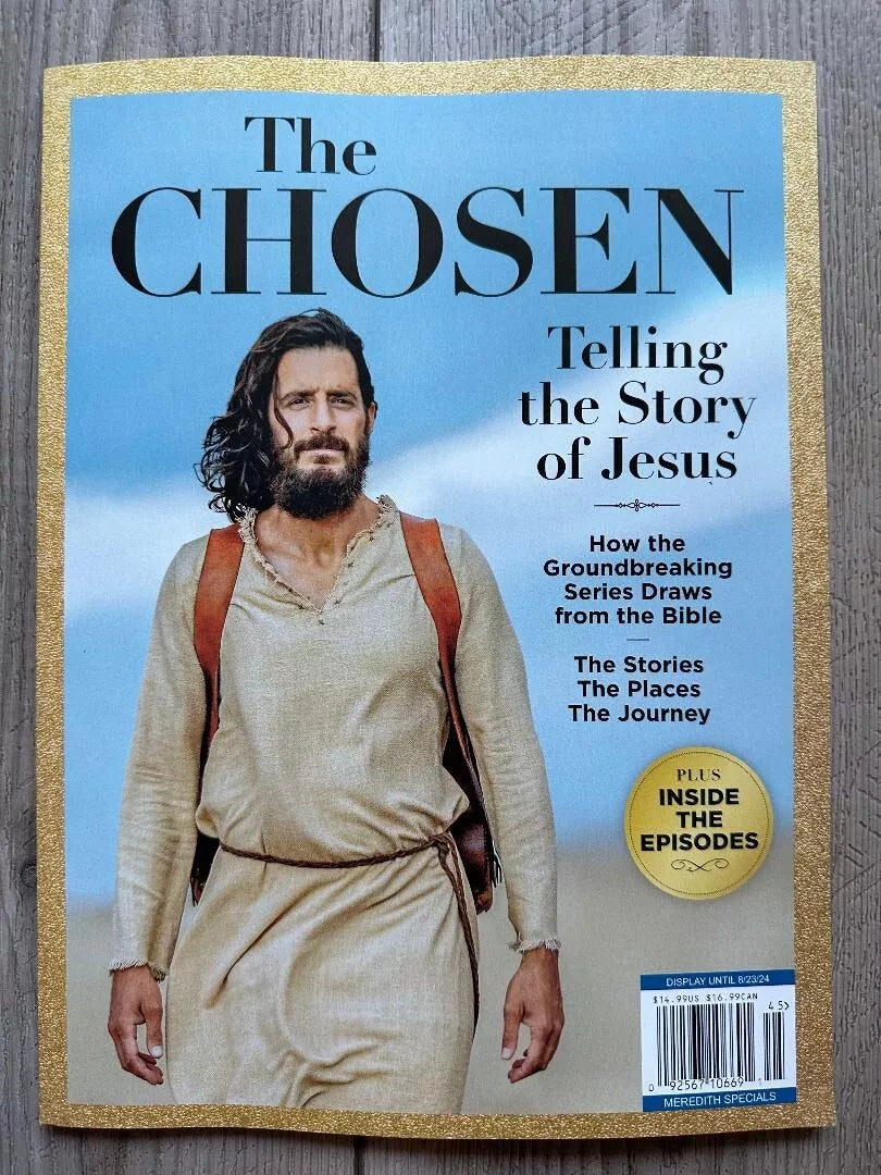 THE CHOSEN - Jonathan Roumie Meredith Special Edition 2024 SPECIAL COLLECTORS EDITION MAGAZINE