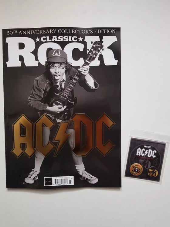 Classic Rock Magazine Summer 2024 AC/DC 50th Anniversary Collector's Edition & Gifts