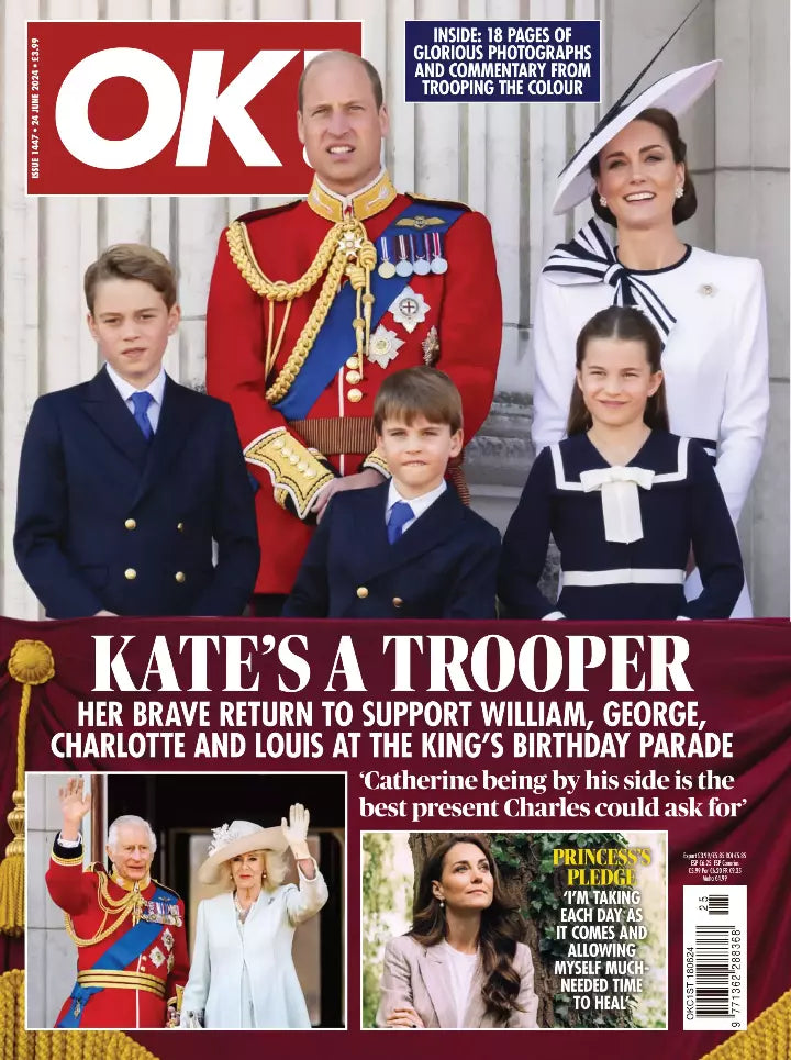 OK! Magazine (UK) - 24th June 2024 - King's Birthday - Kate, Princess Of Wales