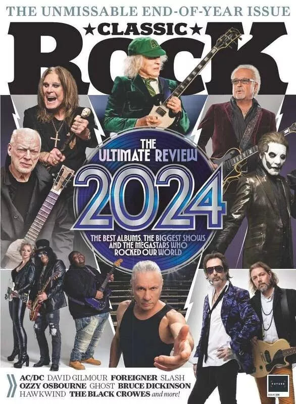 Classic Rock Magazine #335 Ghost Hawkwind Dave Gilmour & 2025 Calendar & Gifts