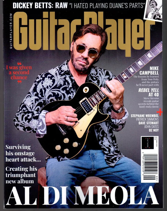 Guitar Player September 2024 Al Di Meola Dickey Betts Mike Campbell Steve Steven