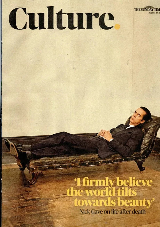 CULTURE Mag 25-08-2024 NICK CAVE COVER FEATURE