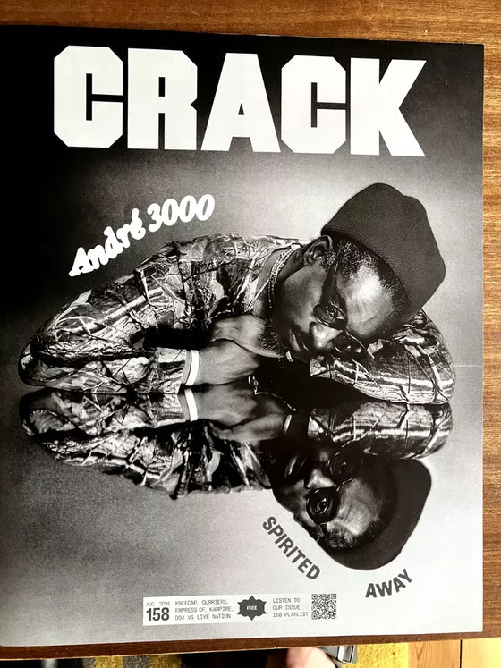 Crack Magazine August 2024 Andre 300 Cover Outkast