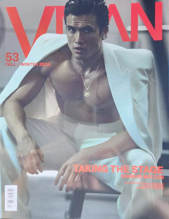 CHARLES MELTON - VMAN MAGAZINE - FALL/WINTER 2024 NEW #53