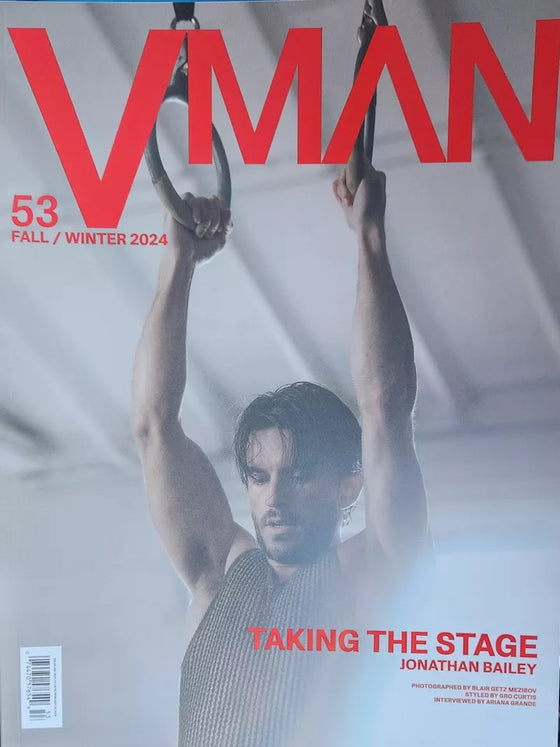 JONATHAN BAILEY - BRIDGERTON - VMAN MAGAZINE - FALL/WINTER 2024 NEW #53