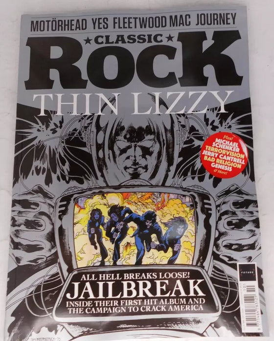 Classic Rock magazine Oct 2024 Thin Lizzy Jailbreak MICHAEL SCHENKER Fleetwood Mac