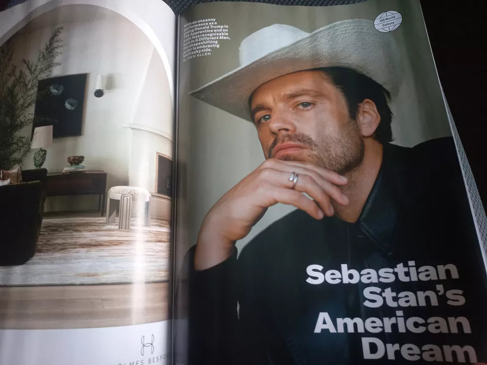 BRITISH GQ Magazine October 2024 Sebastian Stan