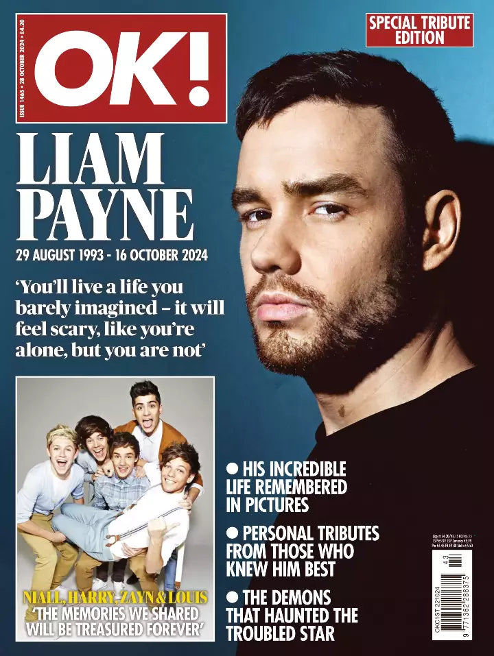 OK! Magazine (UK) - 28th October 2024 - Liam Payne - Special Tribute Edition