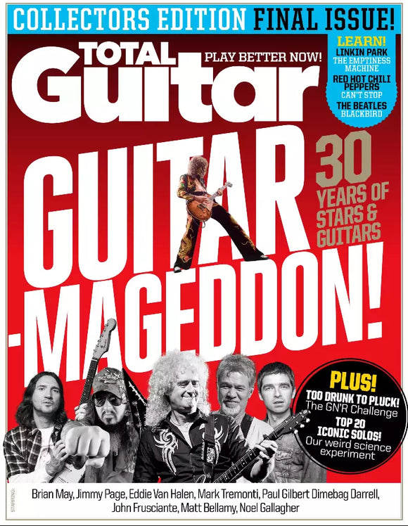 Total Guitar Magazine - December 2024 - The Final Issue - Brian May Jimmy Page Eddie Van Halen