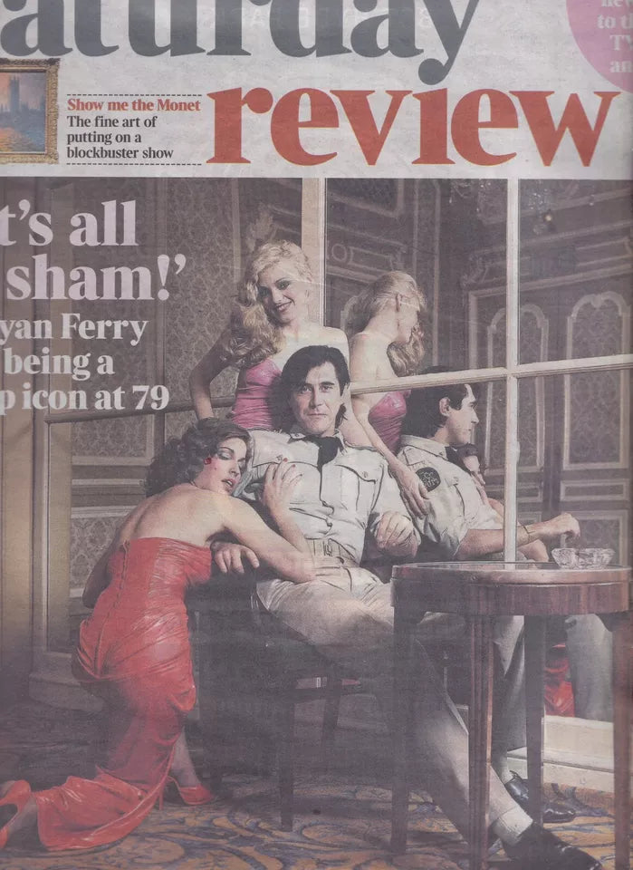 The Times Saturday Review Bryan Ferry 26/10/24 Roxy Music