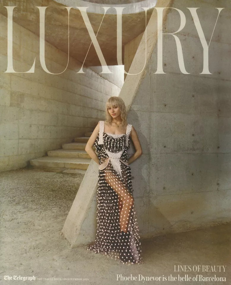 Telegraph Luxury Magazine: November 2024 Phoebe Dynevor Bridgerton