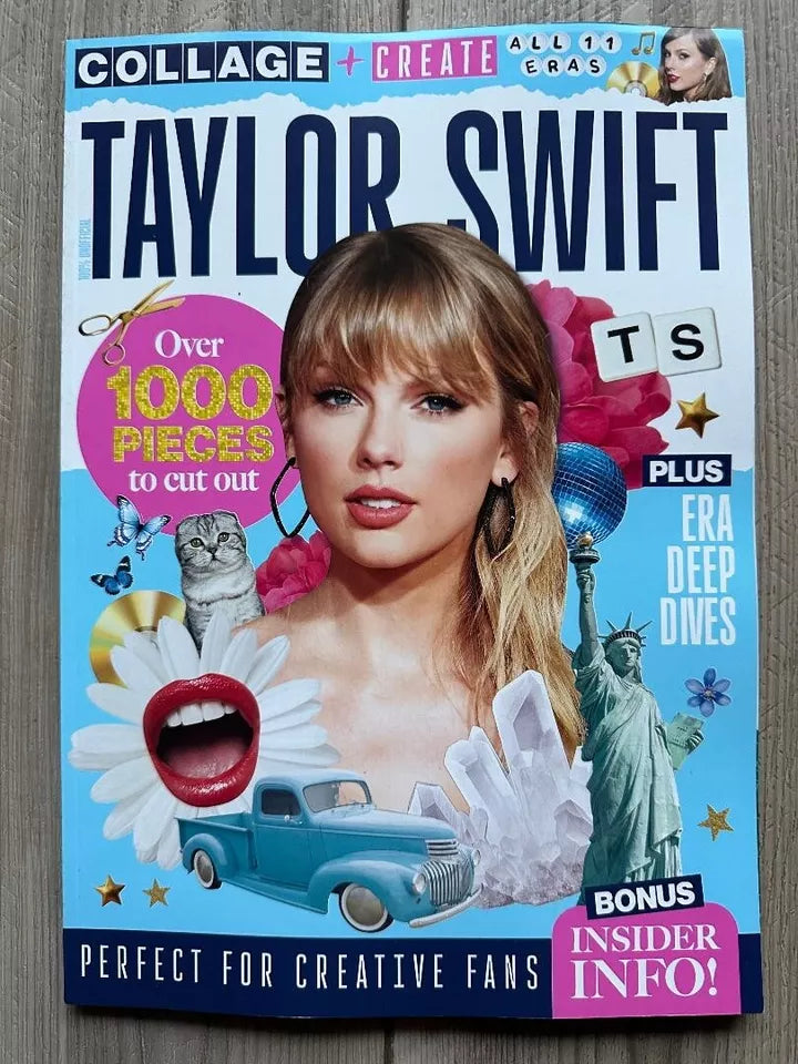 2024 TAYLOR SWIFT COLLAGE & CREATE Magazine SPECIAL EDITION 1000+ PIECES CUT OUT