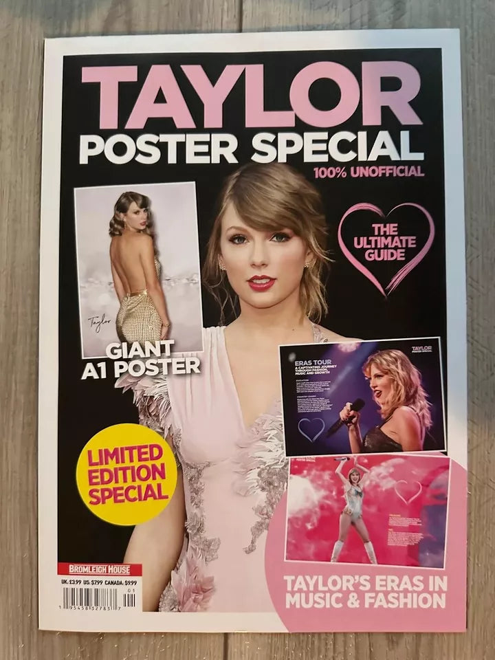 2024 TAYLOR SWIFT POSTER SPECIAL Limited Edition Special A1 GIANT POSTER Eras