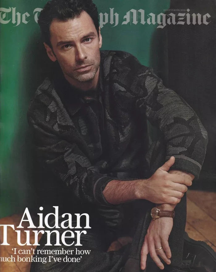 Telegraph Magazine 28 September 2024 Aidan Turner